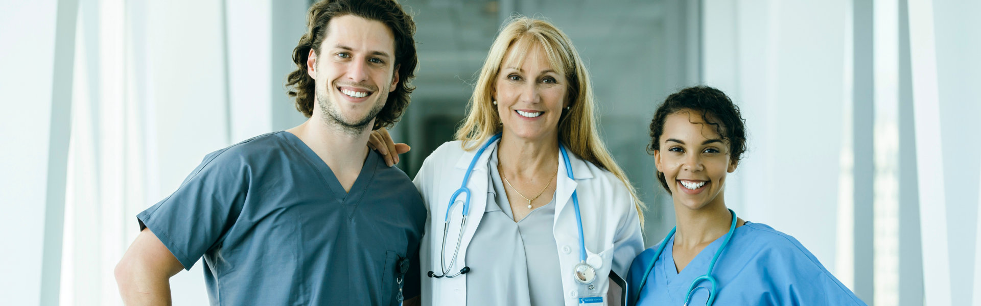 group of medical staff looking at the camera