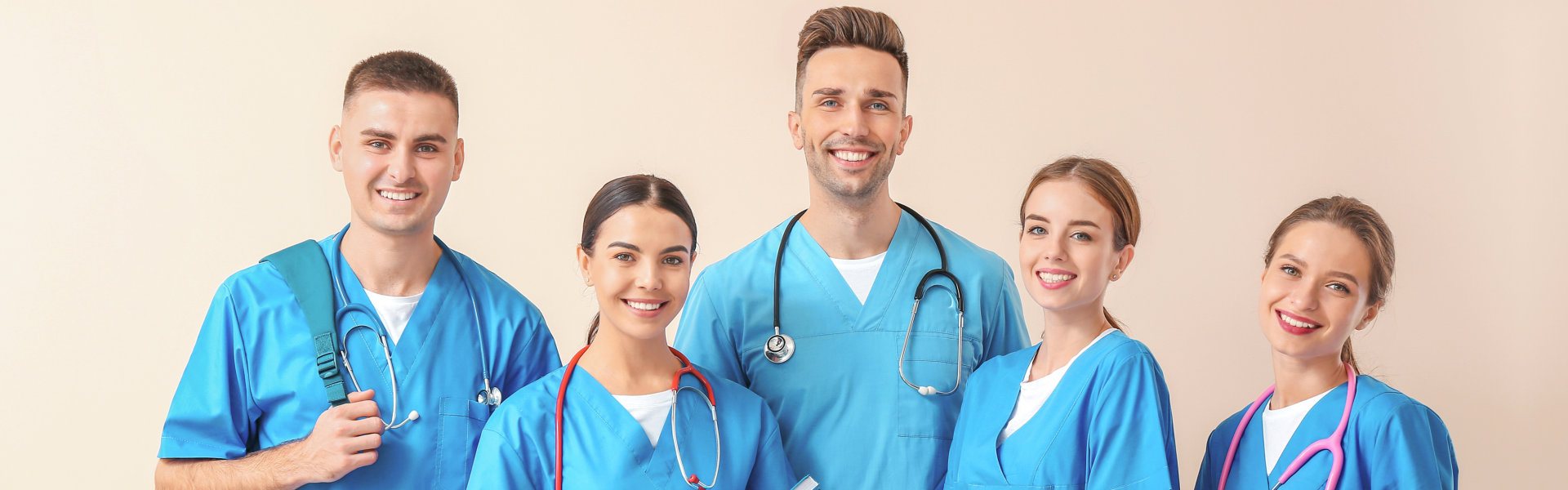 group of nurse looking at the camera